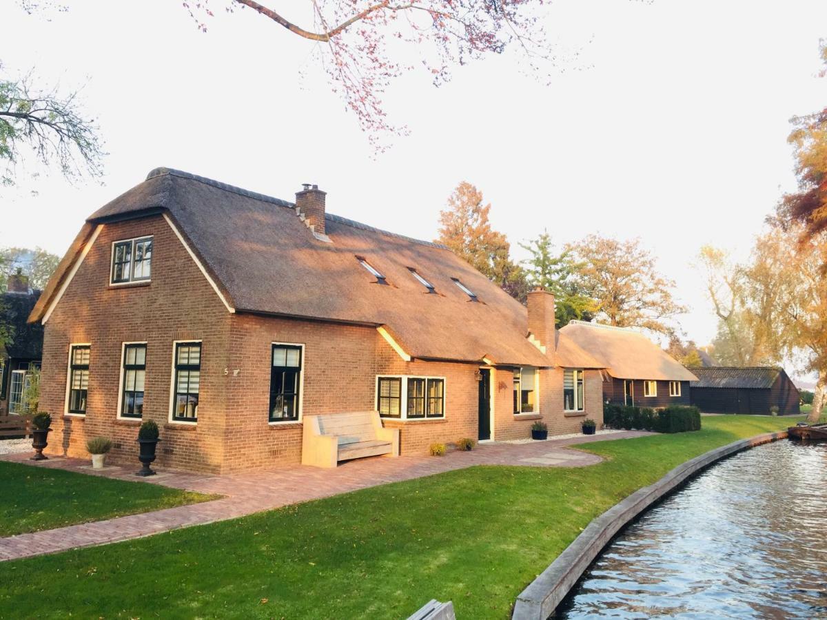 Villa Gieters Mooist Giethoorn Exterior foto